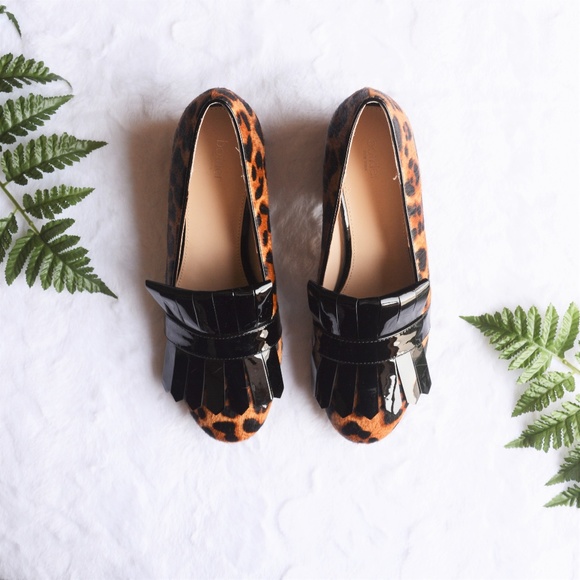 Botkier Shoes - {Botkier NY} NWOB Olive Leopard Calf-hair Heel
